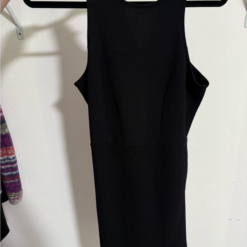 Soprano Black Backless Dress